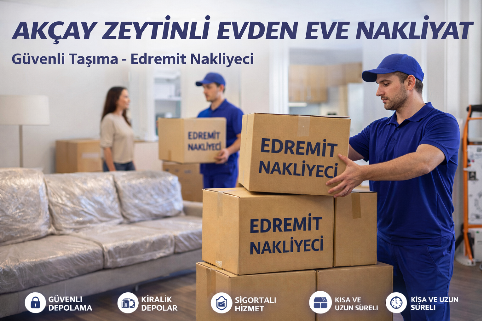 Akçay Zeytinli Evden Eve Nakliyat